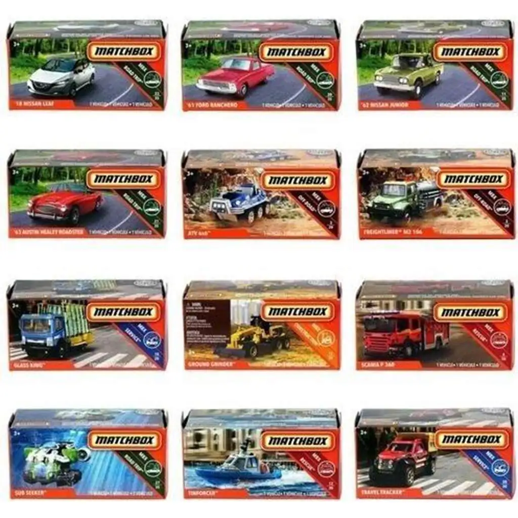 Matchbox: Колекционерски колички 1/64 в картонена кутия 1бр - Mattel изображение 2