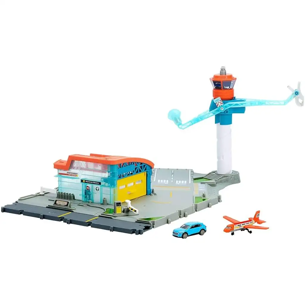Matchbox Летище и въздушен контролен център - Mattel изображение 2