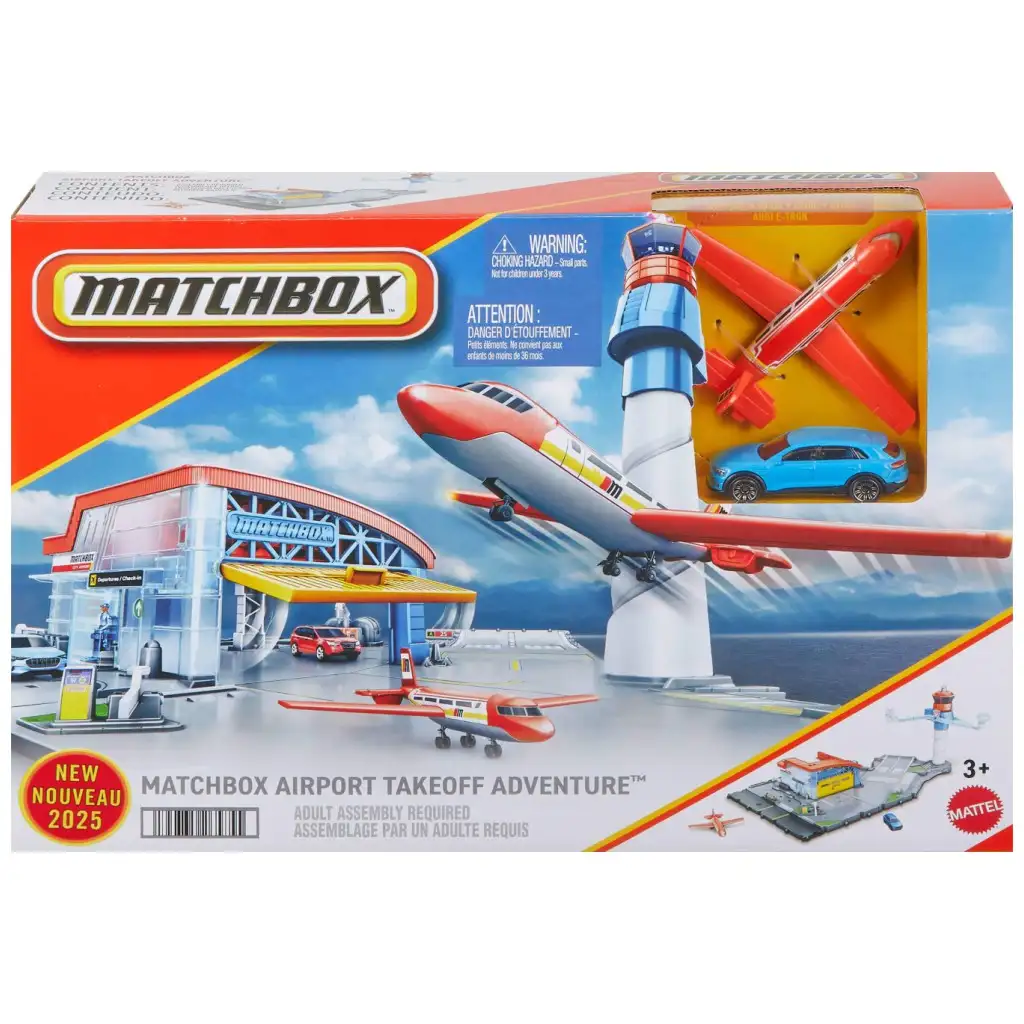 Matchbox Летище и въздушен контролен център - Mattel изображение 1