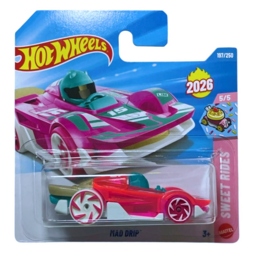 Matchbox: Mad Drip малка кола 1/64 – Mattel изображение 1