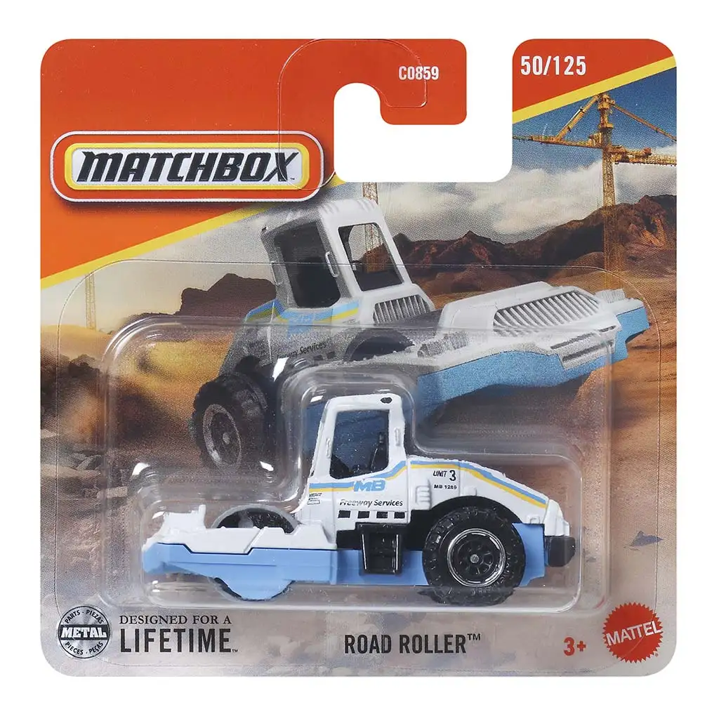Matchbox: Пътна ролка малка кола 1/64 - Mattel изображение 1
