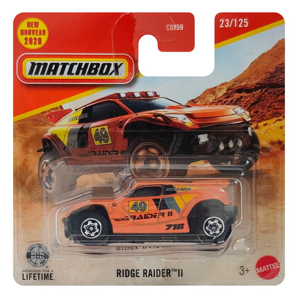 Matchbox: Ridge Raider II количка 1/64 - Mattel изображение 1
