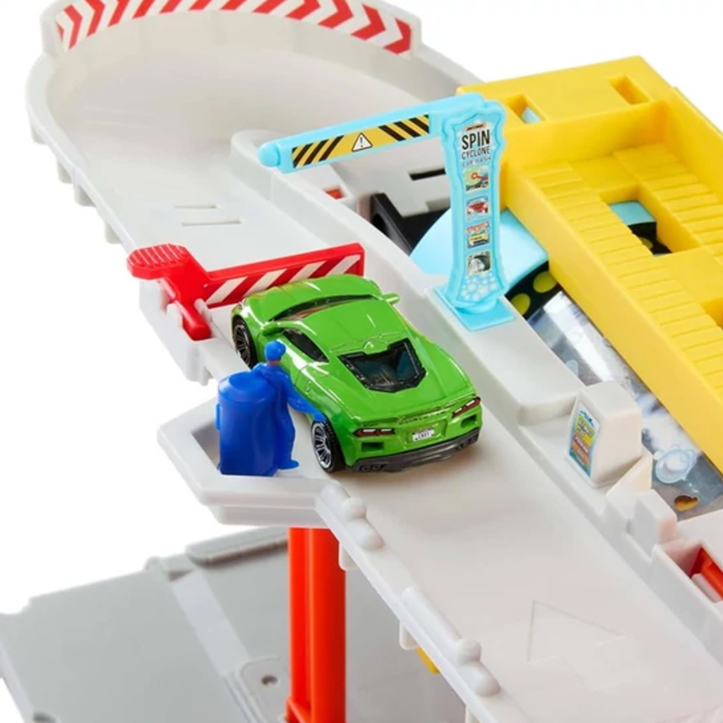 Matchbox: Spin Cyclone автомивка писта комплект – Mattel изображение 3