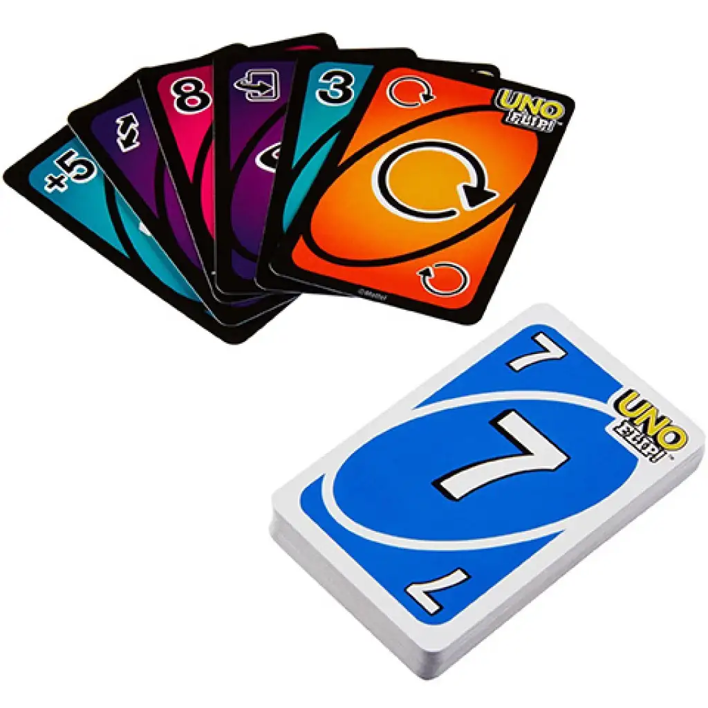 Mattel: UNO Flip! картова игра изображение 2