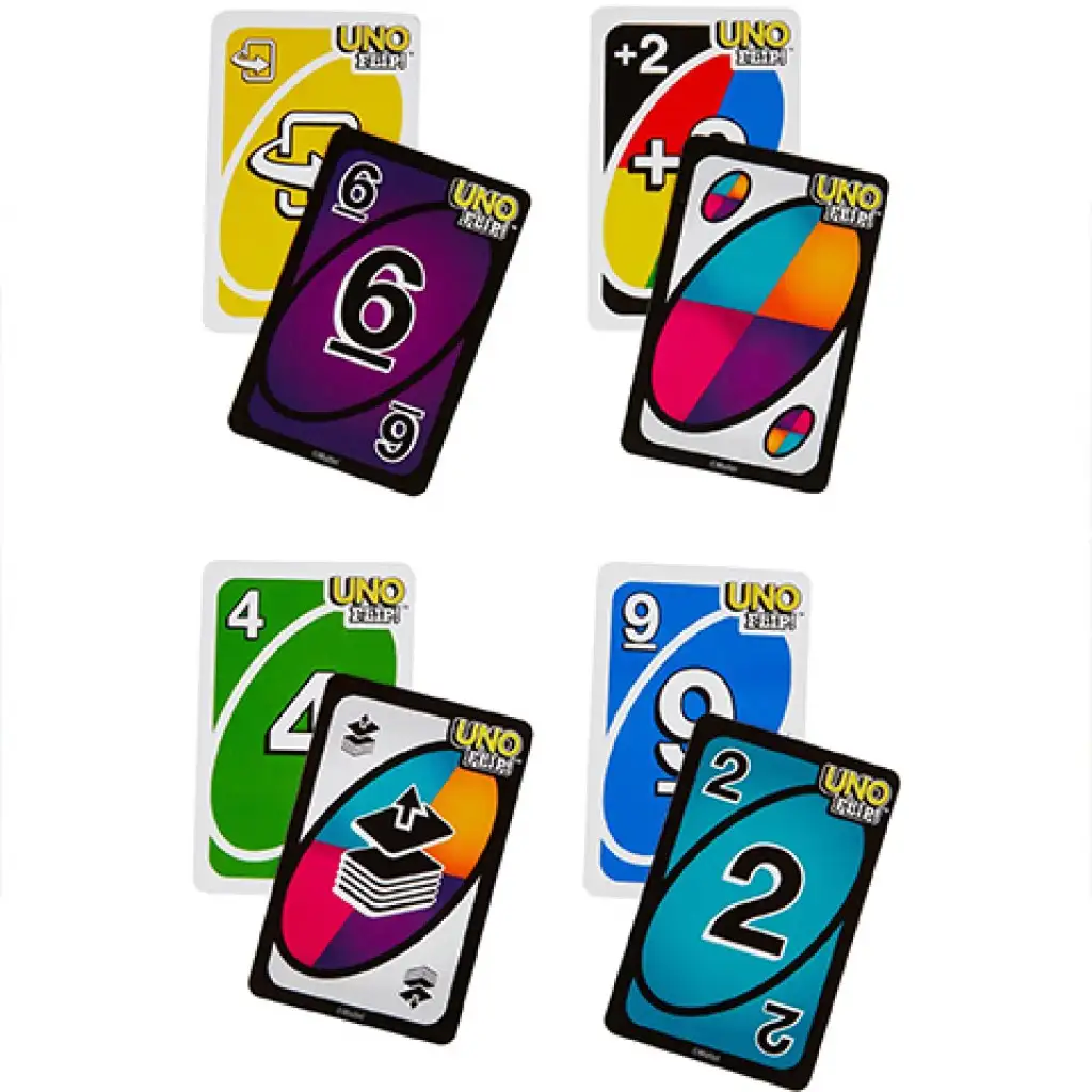 Mattel: UNO Flip! картова игра изображение 3
