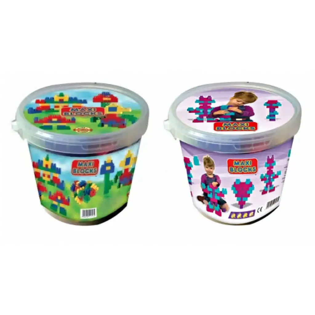 Maxi Blocks кофа 32 бр. строителни блокчета - D-Toys изображение 1