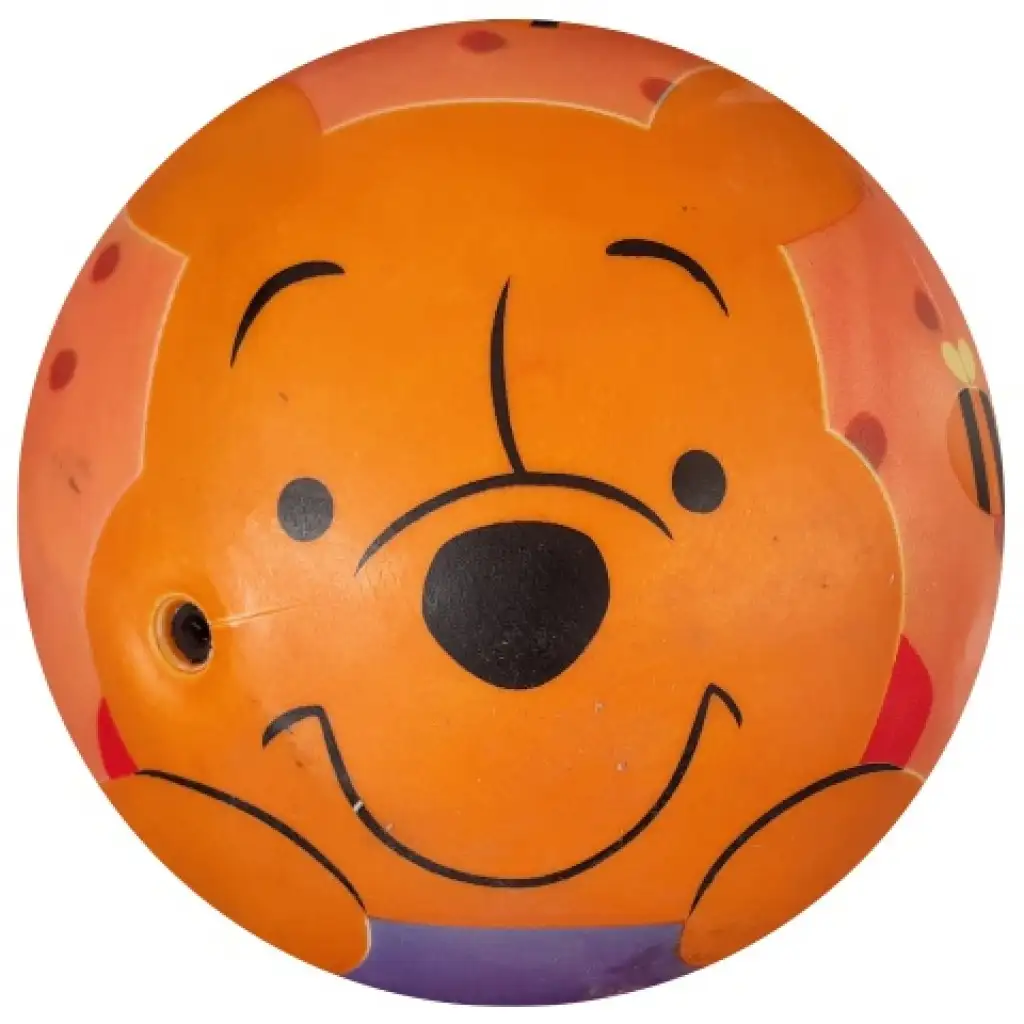 Мечо Пух BioBall гумена топка 14см - Mondo Toys изображение 3