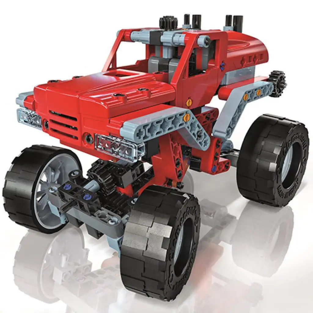 Механична лаборатория Monster Truck 10 в 1 строителна играчка - Clementoni изображение 2