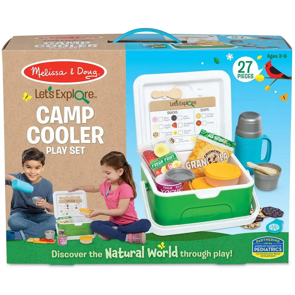 Melissa & Doug: Чанта с храна и аксесоари за игра изображение 1