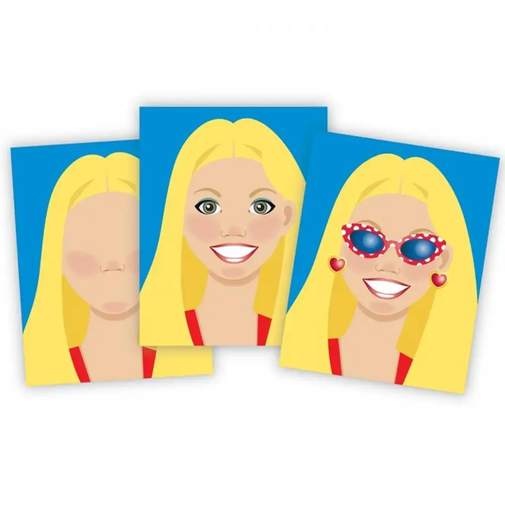 Melissa & Doug: Направи лице стикерна креативна комплектация изображение 3