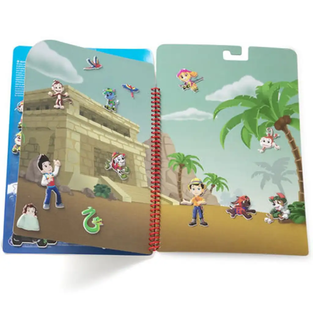 Melissa & Doug: Патрул на лапите Джунгла пухкава стикерна книжка изображение 2