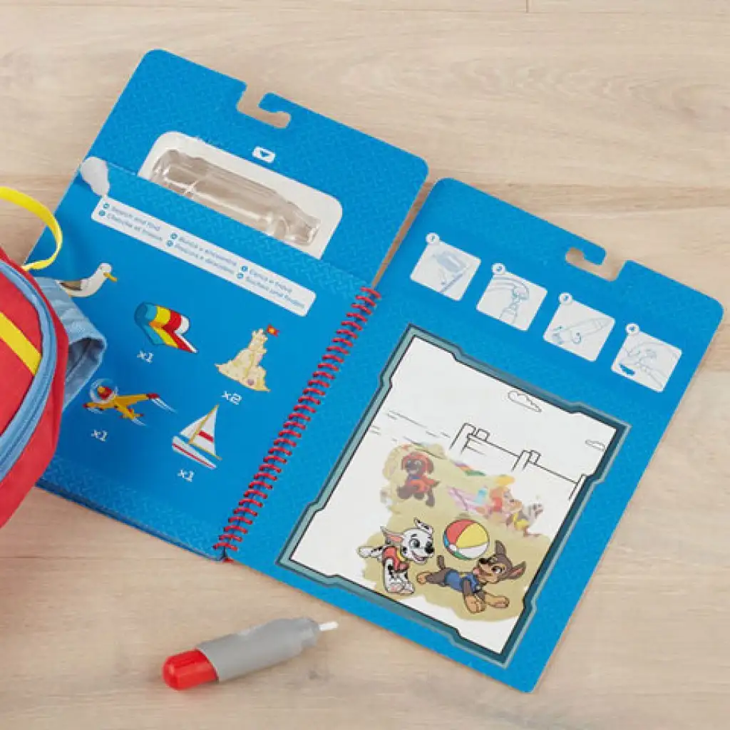 Melissa & Doug: Патрулата на пауните Чейс рисуване с вода креативна игра изображение 3