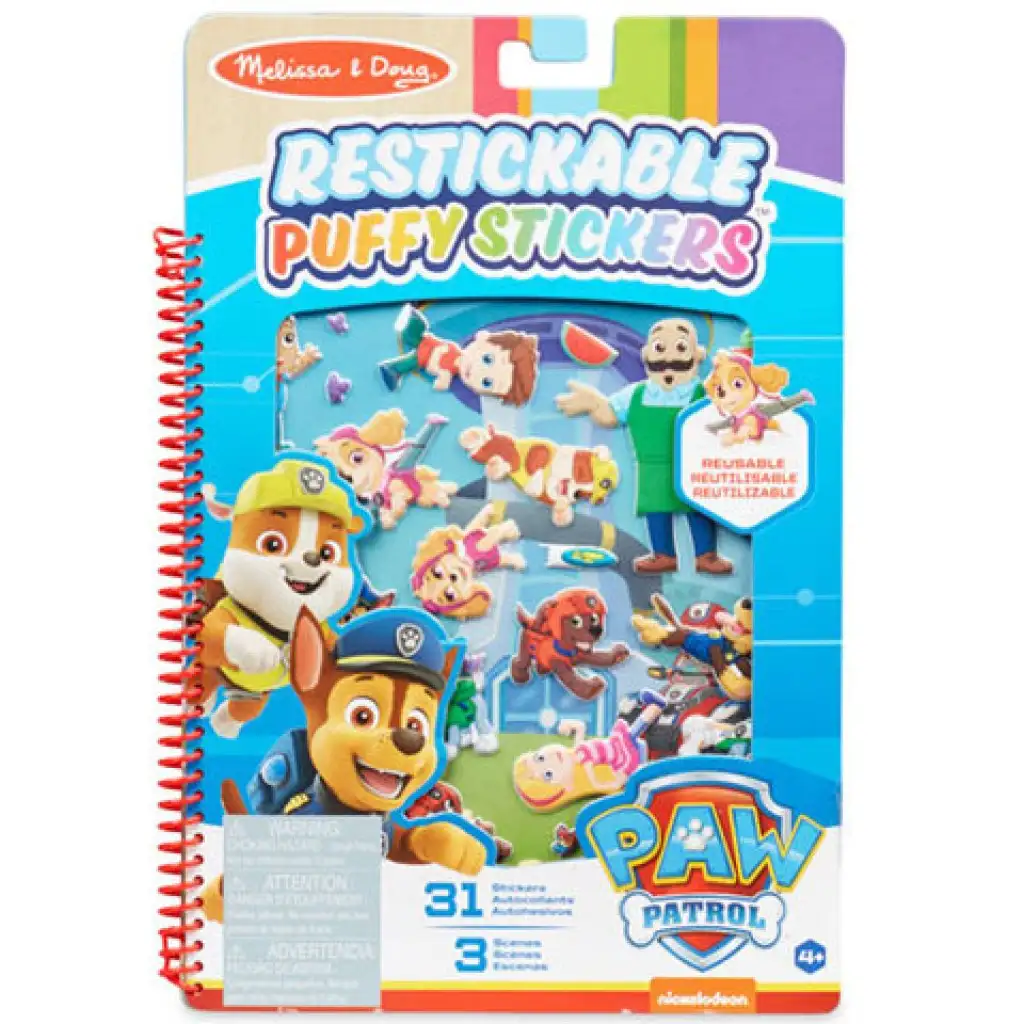 Melissa & Doug: Пухкави стикери от Пес Патрул изображение 1