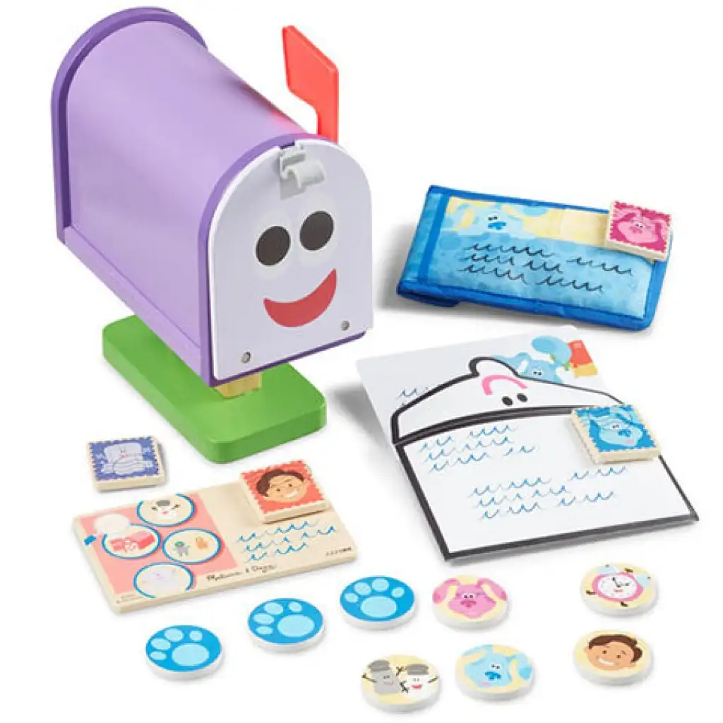Melissa & Doug: Синя пощенска кутия за развиване на умения изображение 2