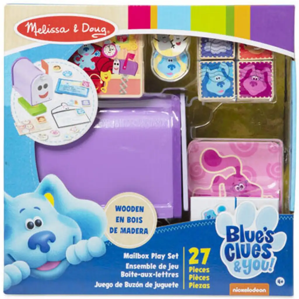 Melissa & Doug: Синя пощенска кутия за развиване на умения изображение 1
