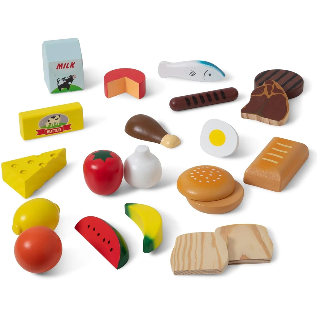 Melissa&Doug: Хранителни продукти в дървени кутии - Spin Master изображение 2