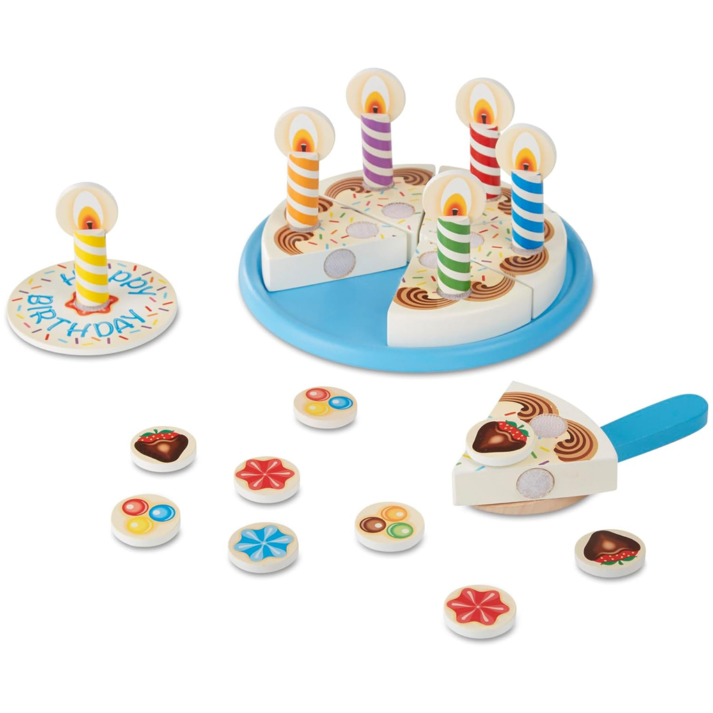 Melissa&Doug: Играчка комплект за рожден ден от дърво - Spin Master изображение 2