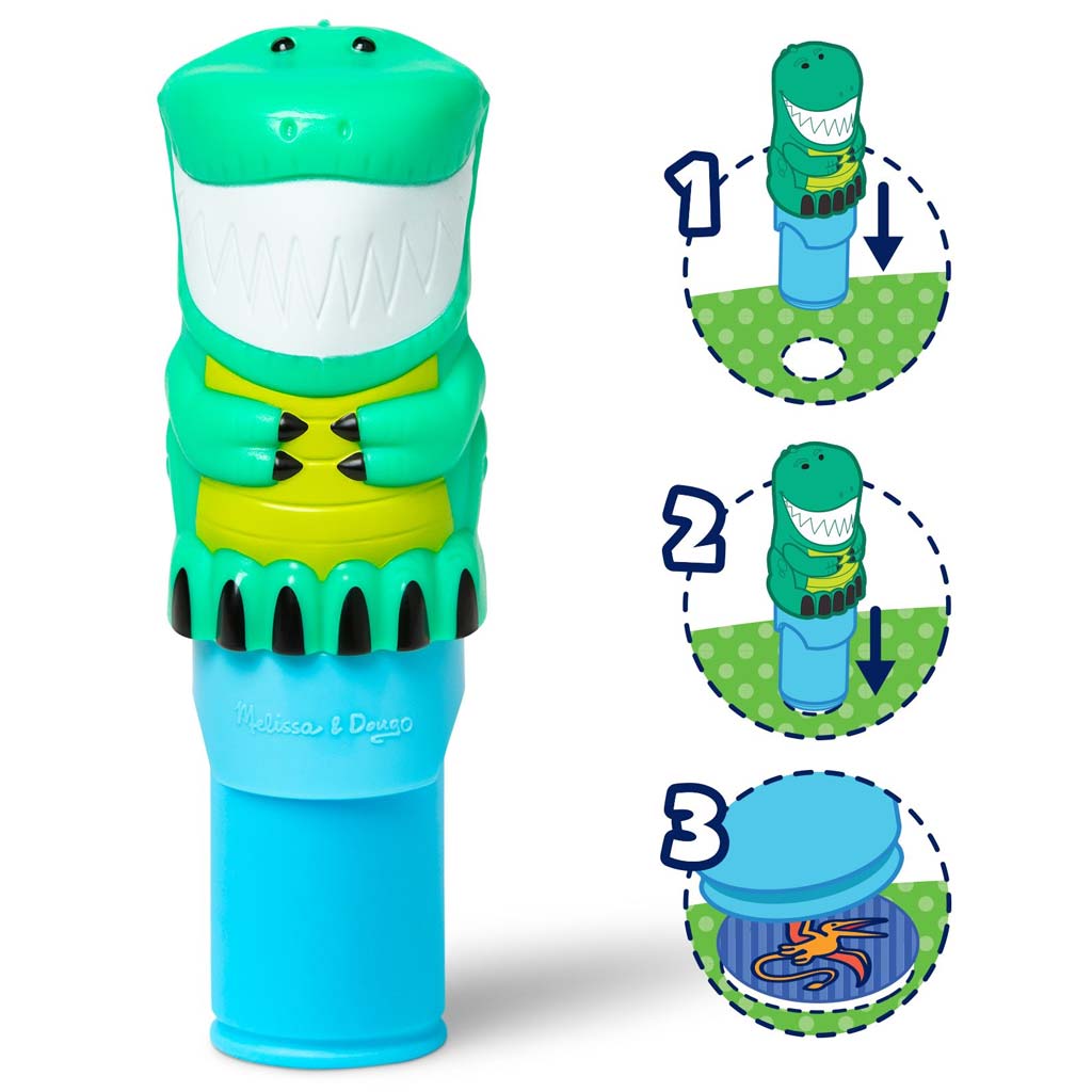 Melissa&Doug: Sticker WOW! Стикер печат – Дино – Spin Master изображение 2
