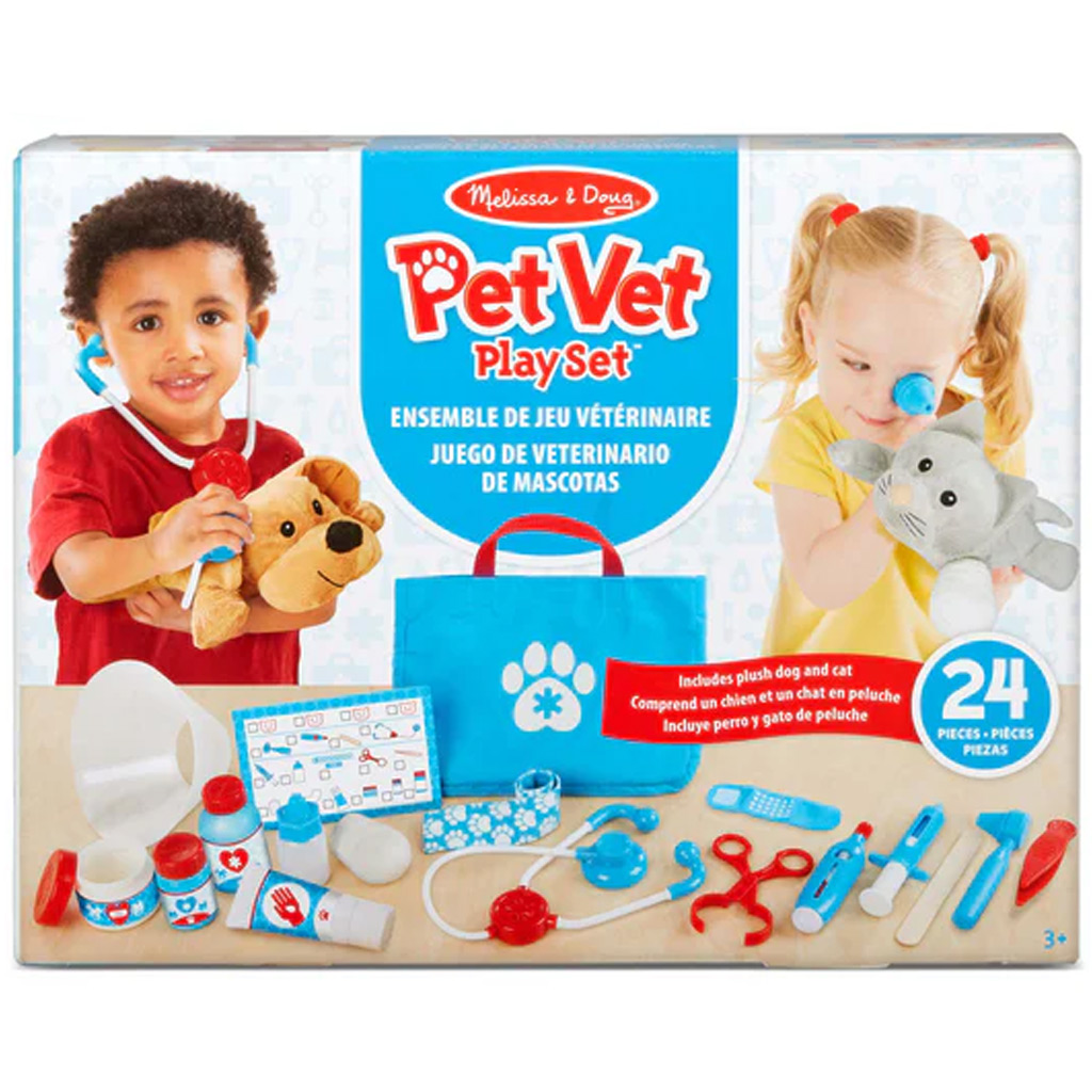 Melissa&Doug: Ветеринарен комплект за игра - Spin Master изображение 1