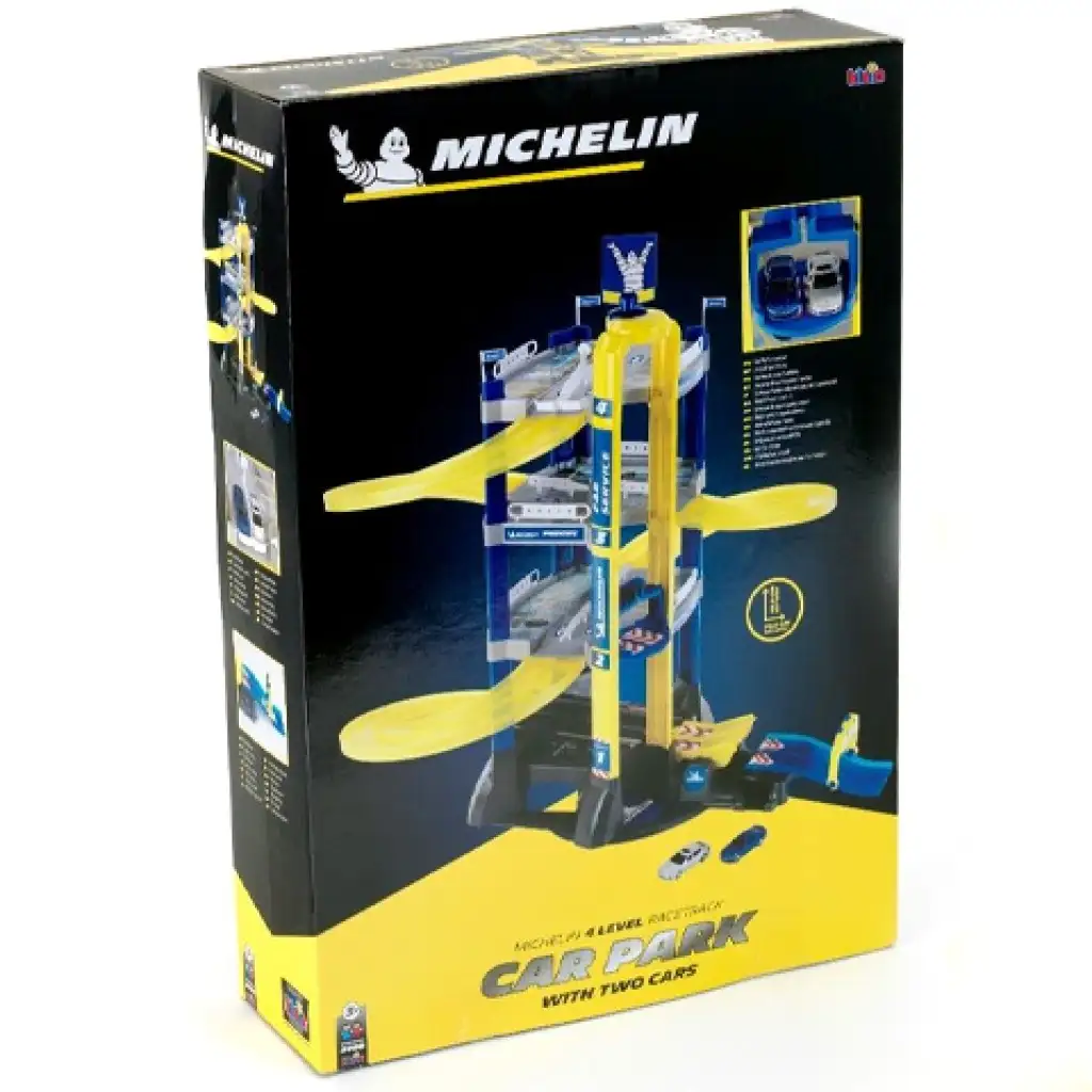 Michelin 4-етажен паркинг комплект с коли изображение 2