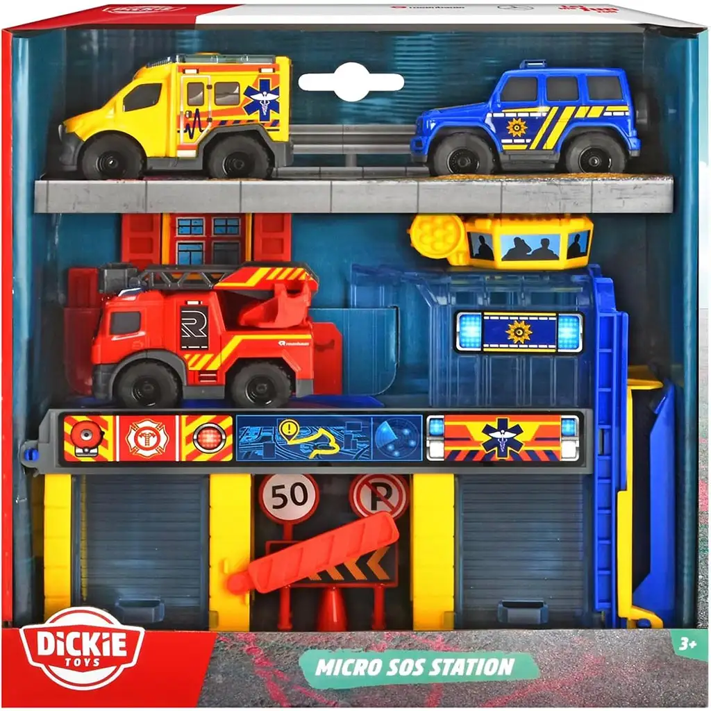 Микро SOS Станция комплект - Dickie Toys изображение 1