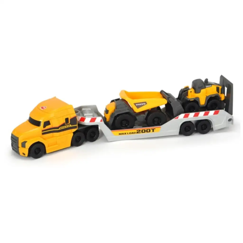 Микро строителен камион Mack Volvo 32 см - Dickie Toys изображение 2