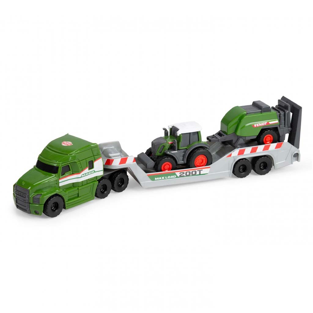 Микро транспортен камион с трактор Fendt и балировачка - Dickie Toys изображение 2