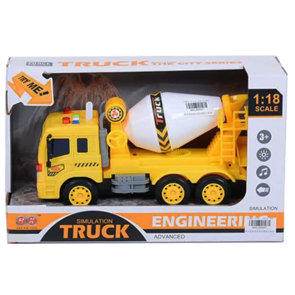 Миксер бетоновоз 1:18 изображение 1