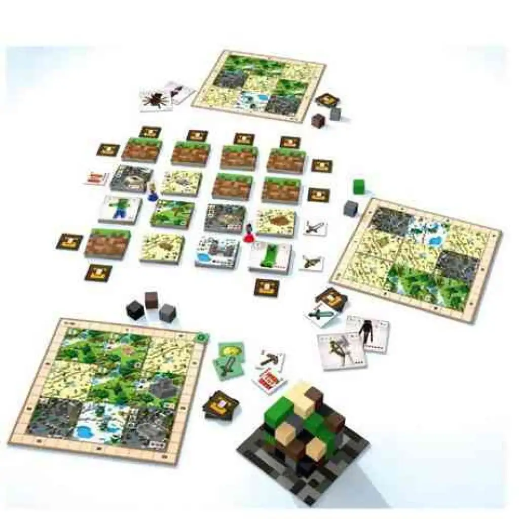 Minecraft: Builders & Boimes настолна игра - Ravensburger изображение 3