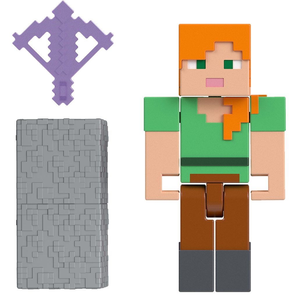 Minecraft: Фигура на Алекс с аксесоари - Mattel изображение 2