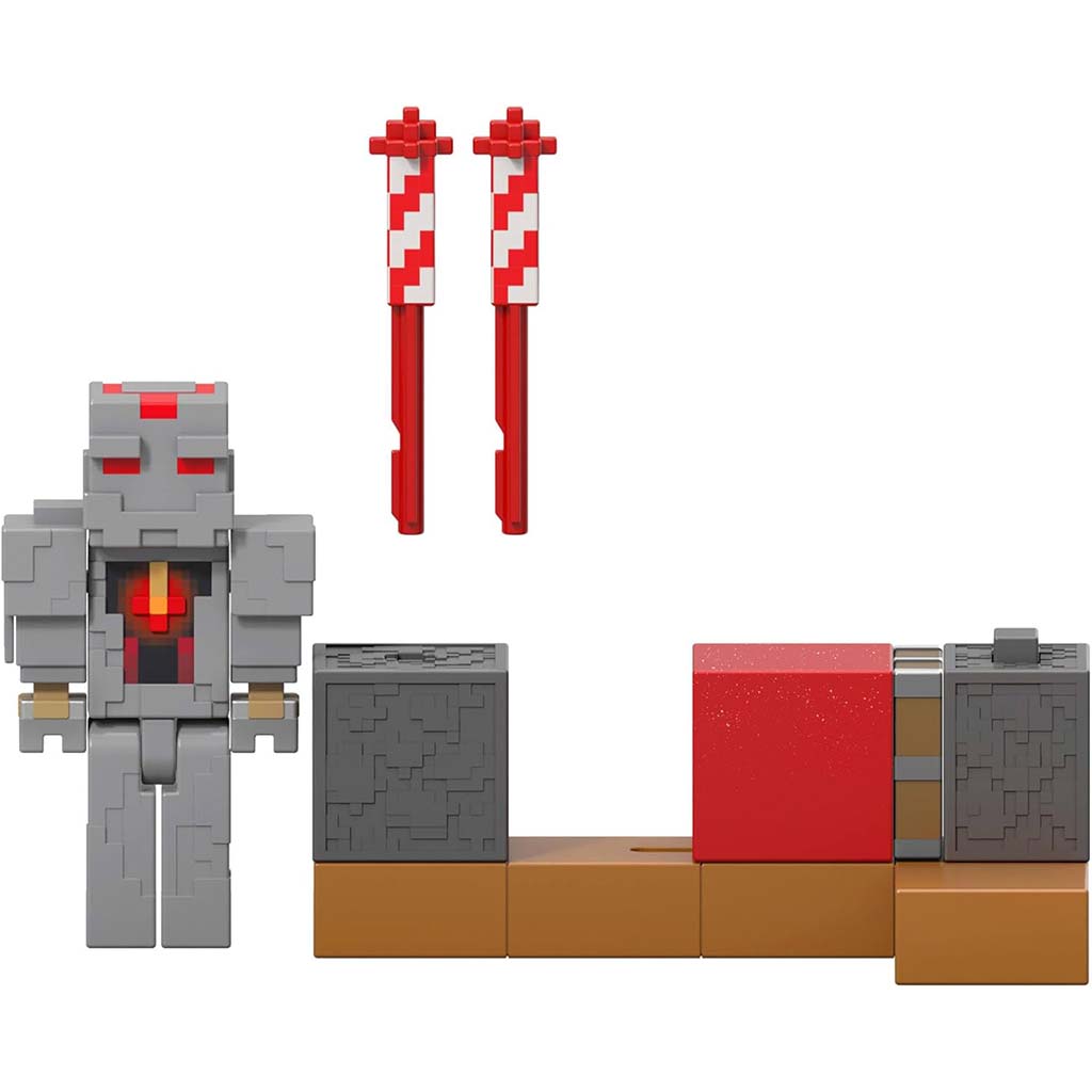 Minecraft Фойерверк игрови комплект - Mattel изображение 2