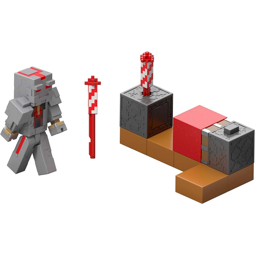 Minecraft Фойерверк игрови комплект - Mattel изображение 4