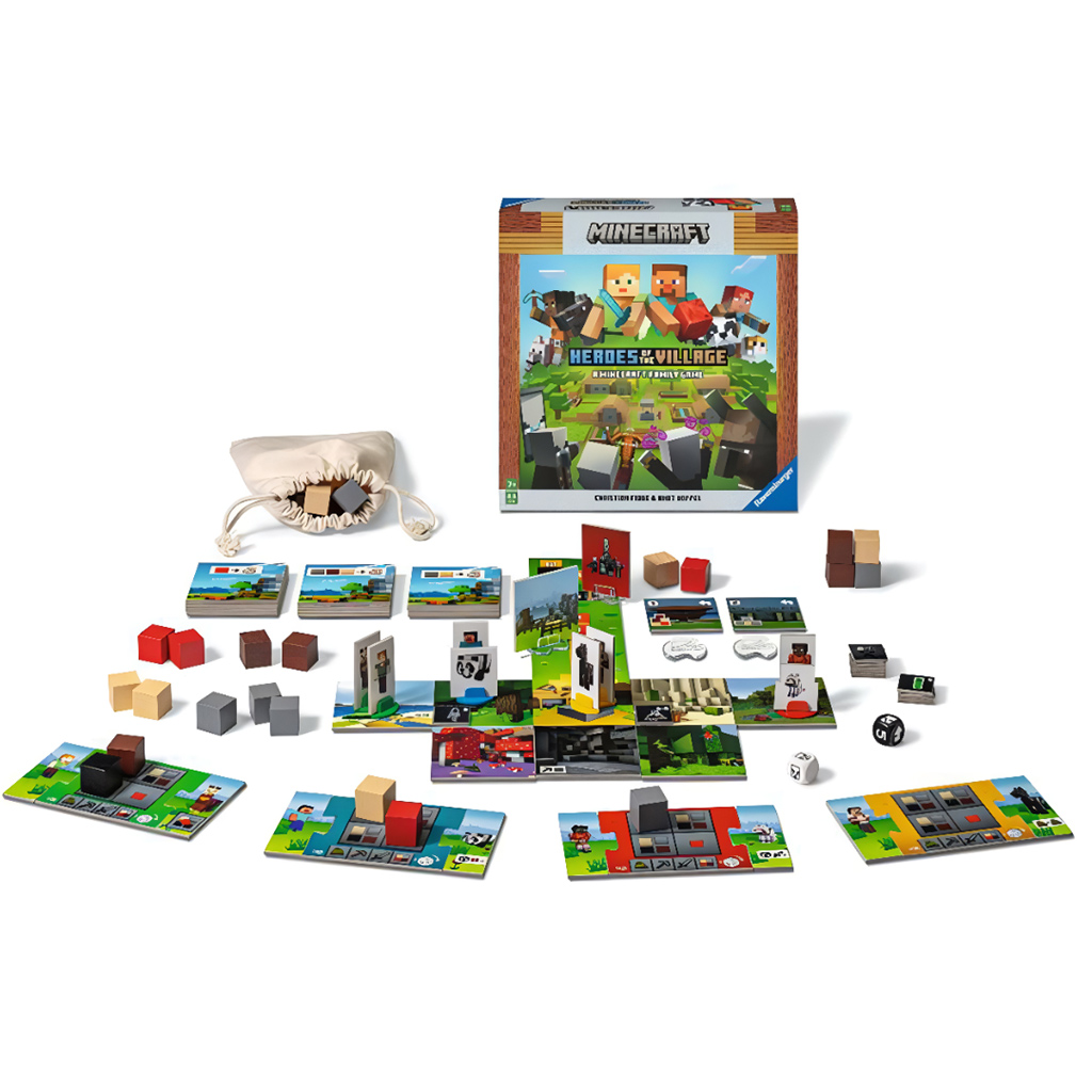 Minecraft Heroes of the village настолна игра - Ranvensburger изображение 2