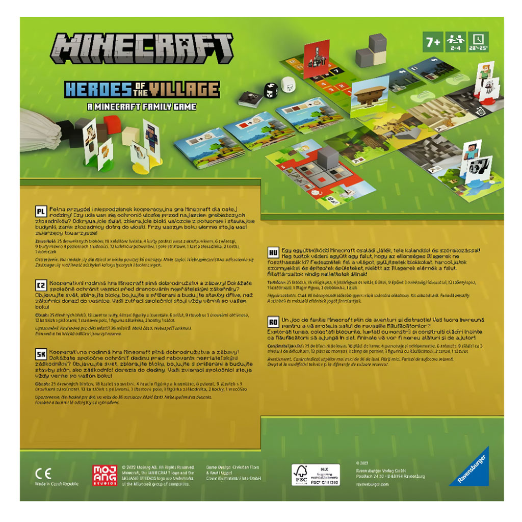 Minecraft Heroes of the village настолна игра - Ranvensburger изображение 3