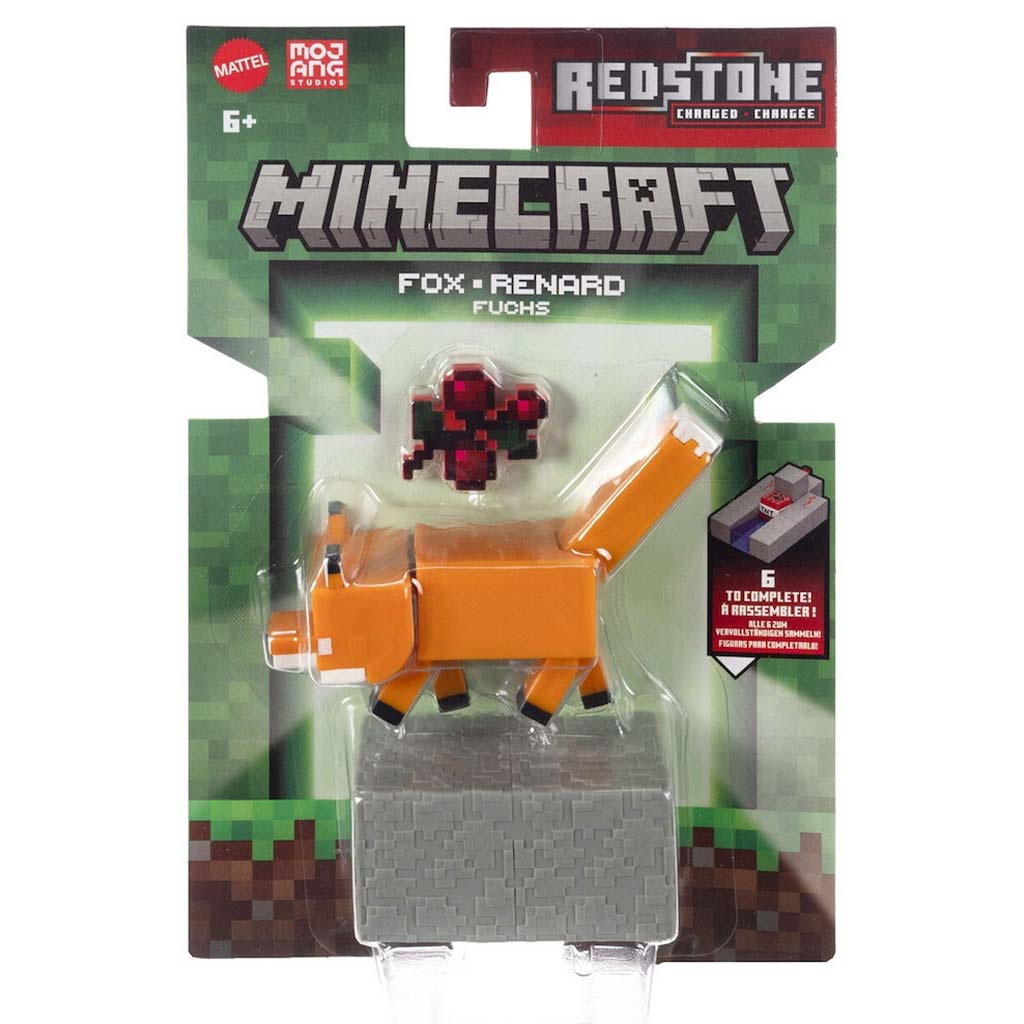 Minecraft: Лисичка персонаж играчка с аксесоари - Mattel изображение 1