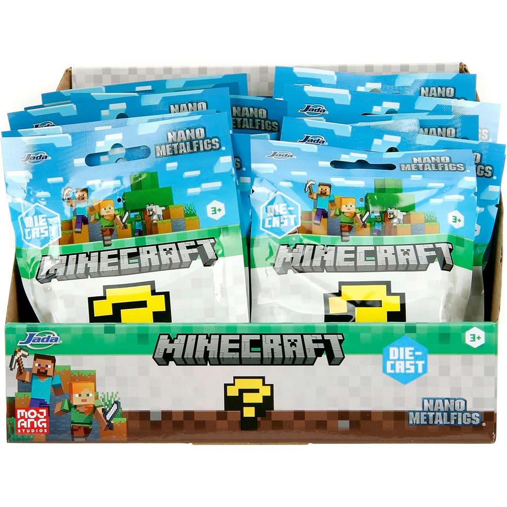 Minecraft нано изненада фигура различни 1бр - Simba Toys изображение 1