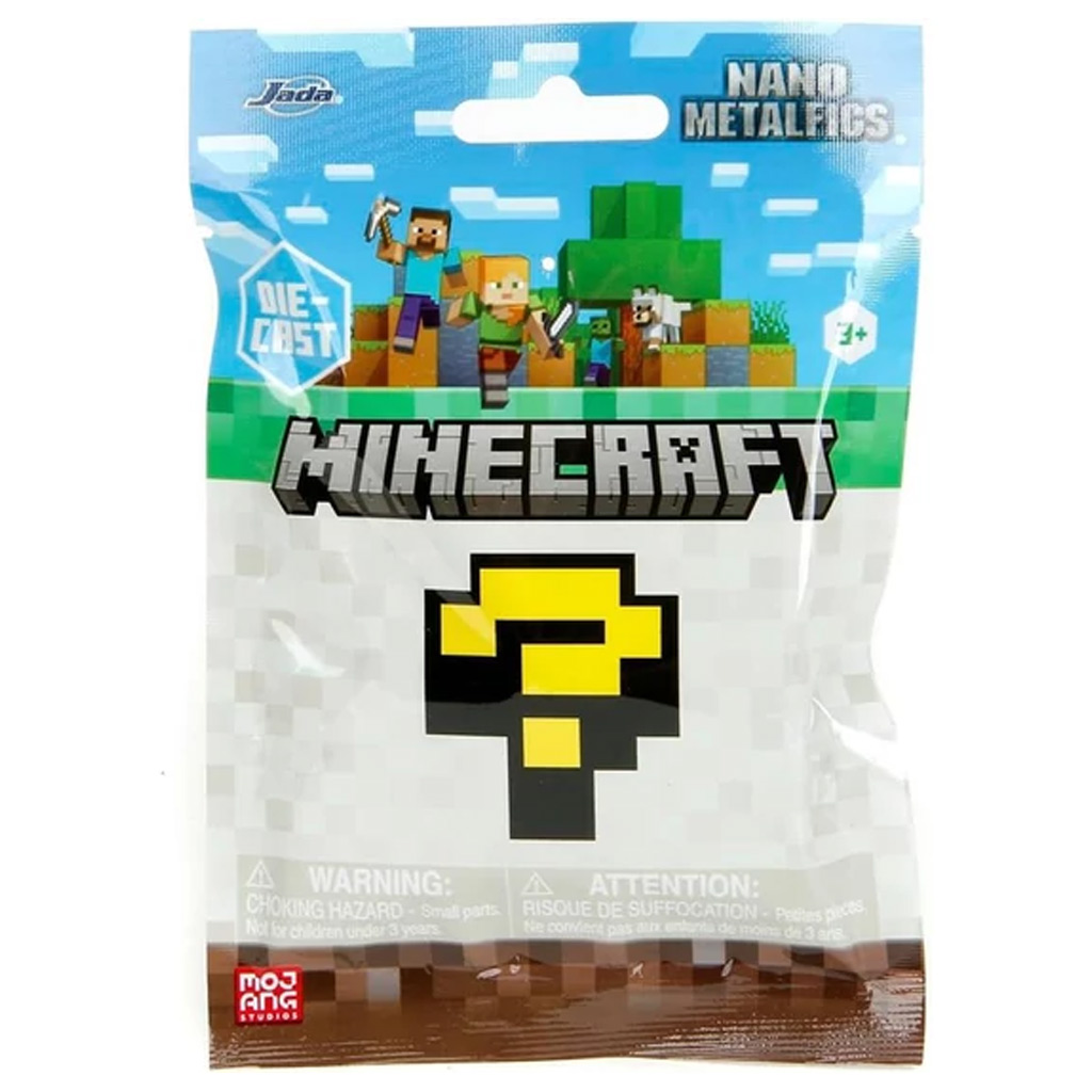 Minecraft: Nano Metalfigs метална изненада фигура, различни, 1 бр. - Jada Toys изображение 3