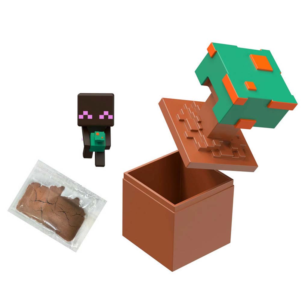 Minecraft Reveal минифигура в контейнер - Азалия - Mattel изображение 1