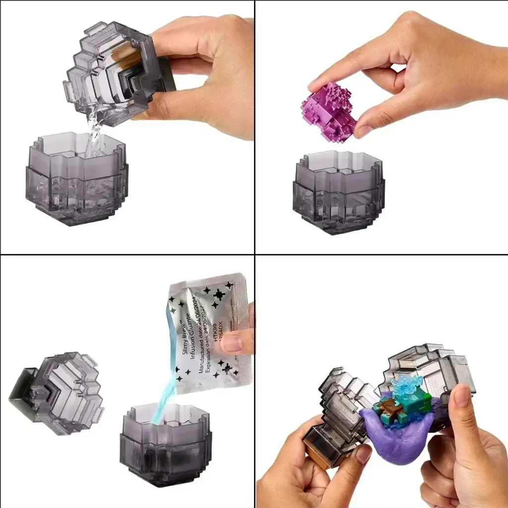 Minecraft Reveal минифигура в сива кутия - Mattel изображение 2
