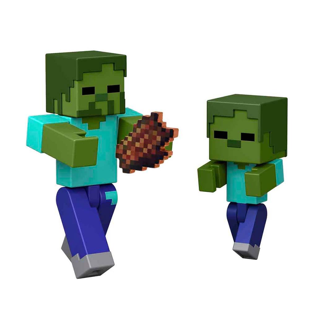 Minecraft: Зомби Стрела Капан фигура - Mattel изображение 2