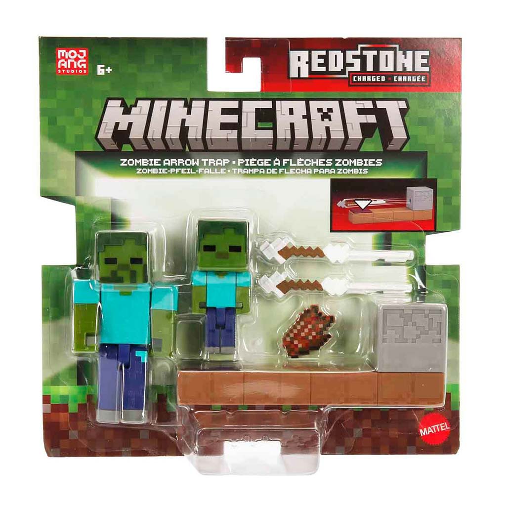 Minecraft: Зомби Стрела Капан фигура - Mattel изображение 1