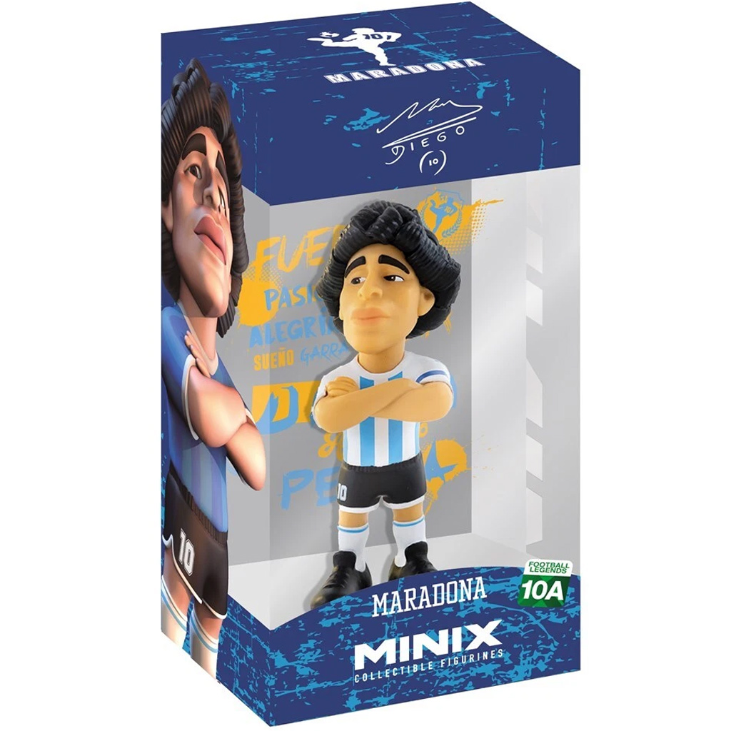 Minix: Аржентина - Диего Марадона футболист екшън фигура 12см изображение 1