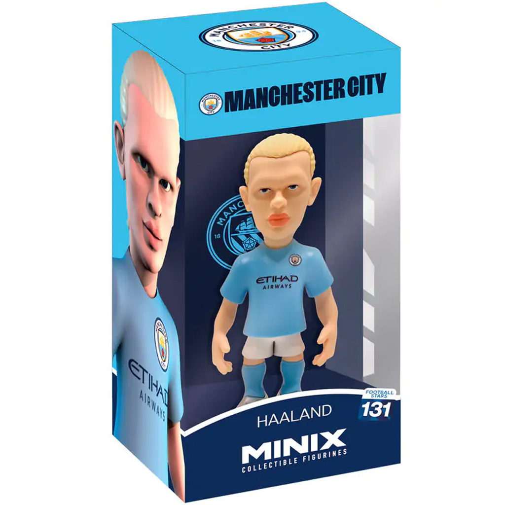 Minix: Манчестър Сити - Халанд футболист екшън фигура 12см изображение 1