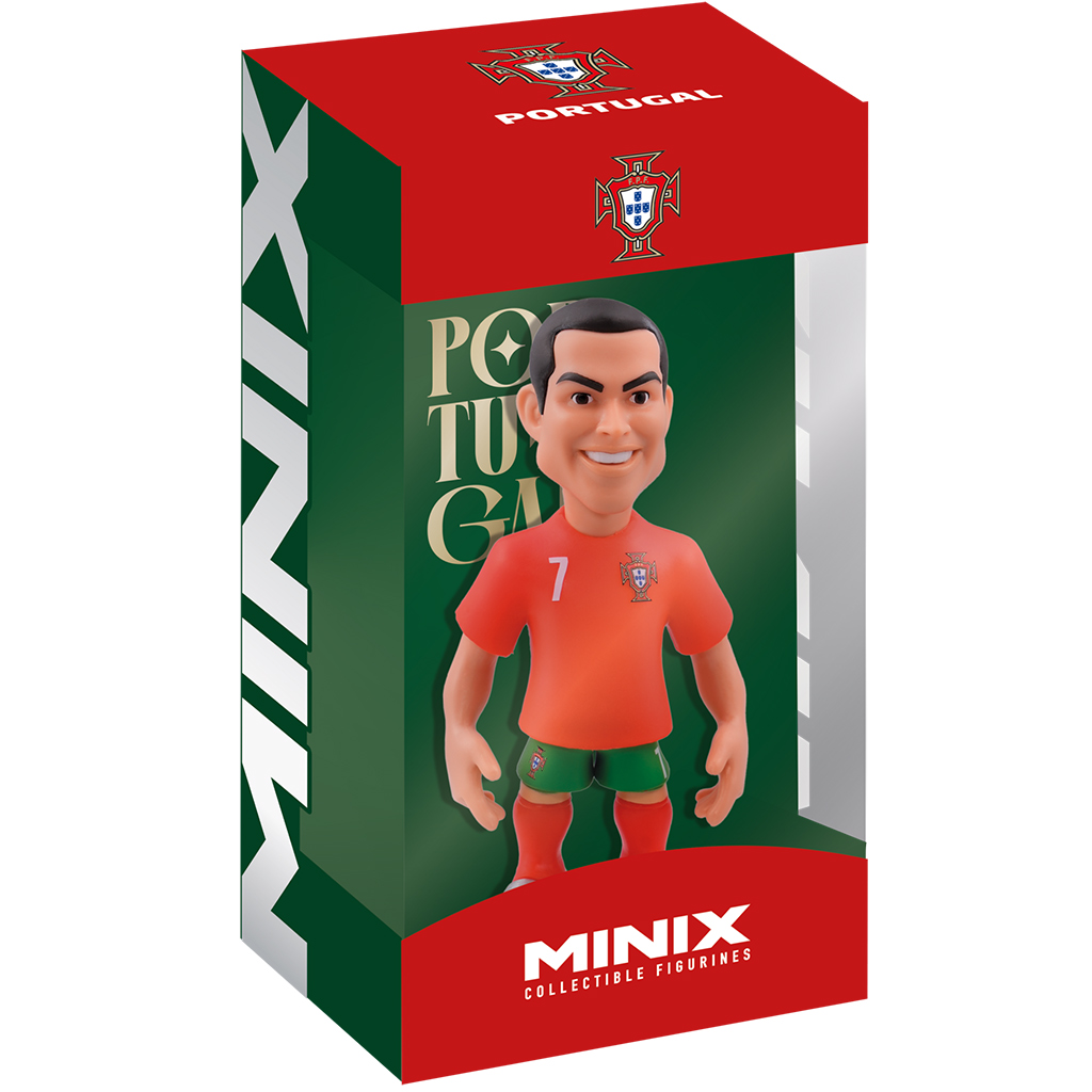 Minix: Португалия - Кристиано Роналдо футболист екшън фигура 12см изображение 1