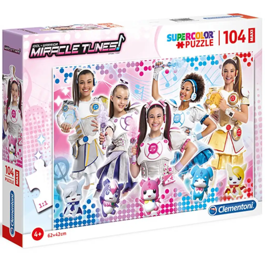 Miracle Tunes 104 части Maxi Пъзел - Clementoni изображение 1