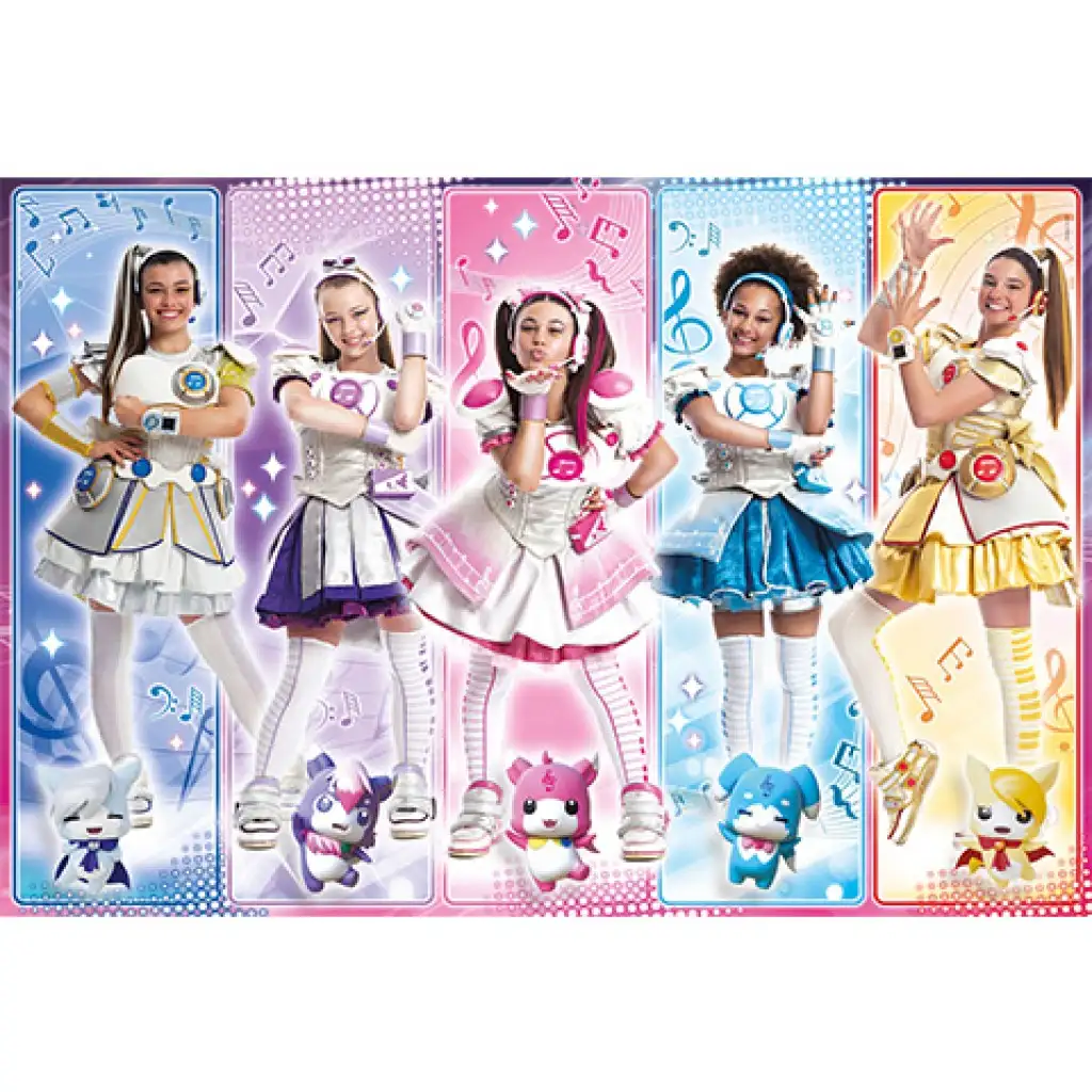 Miracle Tunes момичета 104 части Maxi Пъзел - Clementoni изображение 2