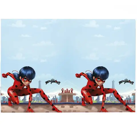 Miraculous пластмасова покривка за маса 120x180cm изображение 1