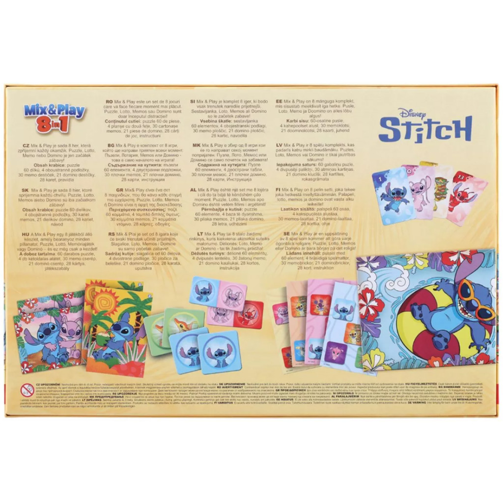 Mix&Play Stitch 8в1 игрален комплект - Trefl изображение 2