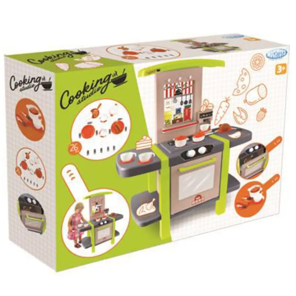 Mochtoys: Кулинарно студио играчка кухня 26бр. комплект 80x42x101см изображение 2