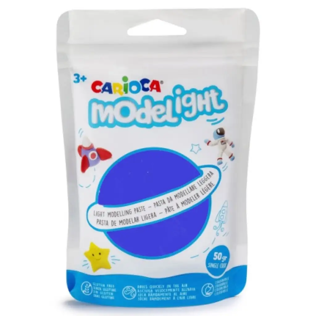 Modelight 50g синя глина - Carioca изображение 1